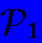 $\QTR{cal}{P}_{1}$